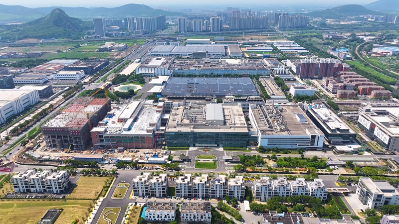 正在发展成势的江阴微电子产业园。江阴高新区供图